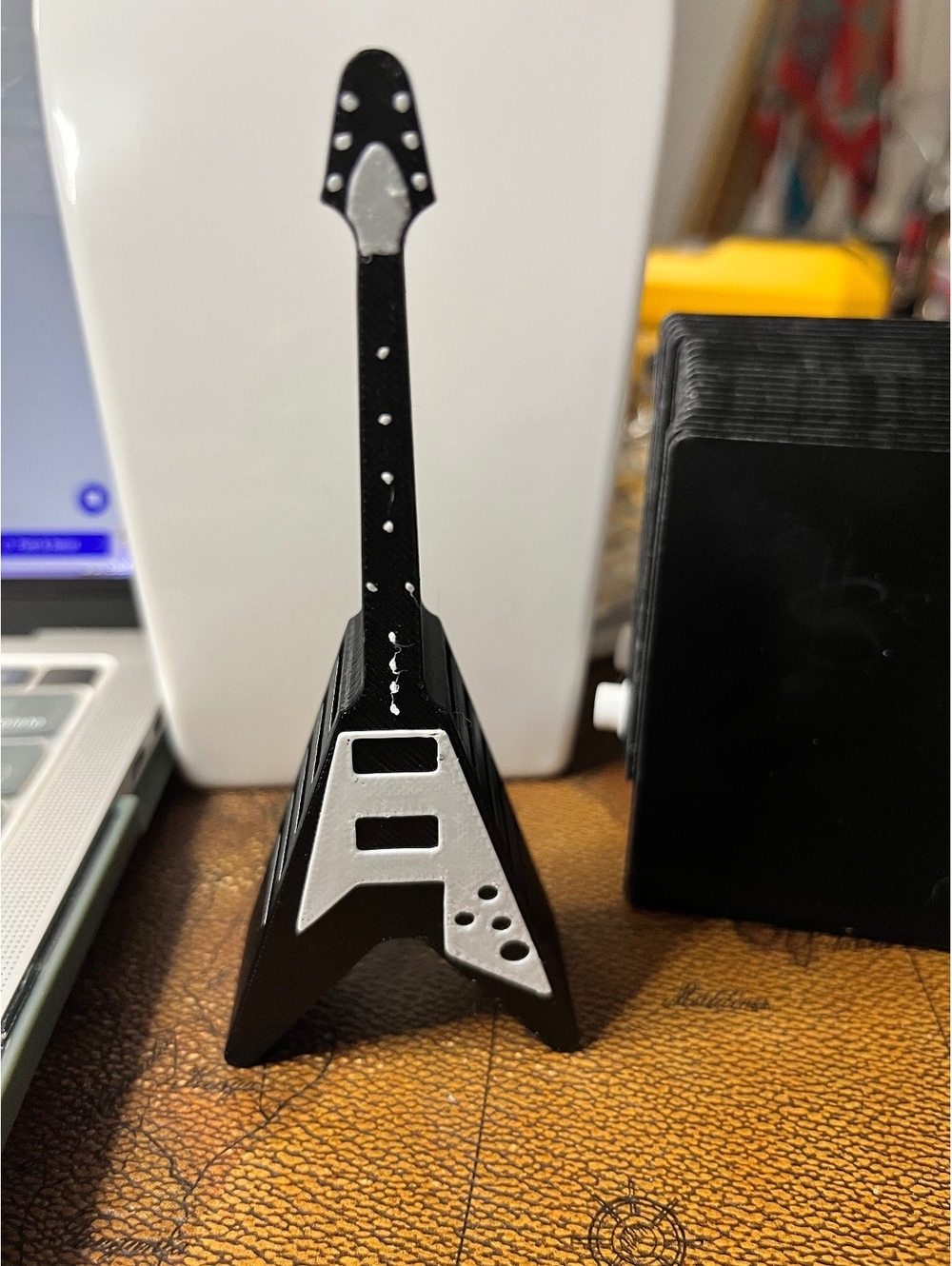 Guitar Pick Holder w/ 3 free random picks